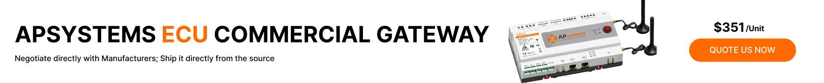 APSystems ECU Commercial Grade Gateway
