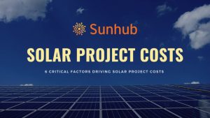 Solar panels cost comparison – Image showing solar panel types and their efficiency ratings.