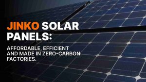 Jinko Solar panels featuring advanced PERC, Bifacial, and TopCon technology for efficient energy production and affordable solar solutions.